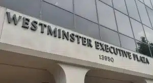 Westminster Executive Plaza main entry